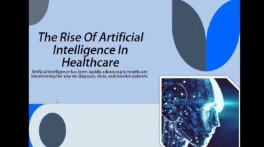 The Rise Of Artificial Intelligence In Healthcare#AIinHealthcare #ArtificialIntelligence